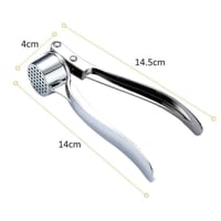 هراسة ثوم ستيل بمقبض مريح لفرم الثوم بسهولة