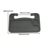 طاولة سيارة محمولة سهلة الاستخدام، للأكل والشرب وا...