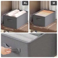 صندوق قماش للتخزين داخل الدولاب متوفر مقاسين XL /...