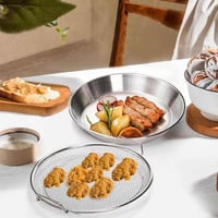 مصفاة زيت القلي ستيل مقاوم للصدأ لتصفية وتجفيف الم...