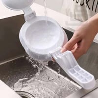 مكبس فرد العجين بلاستيك الى قطع دائرية لتحضير المع...