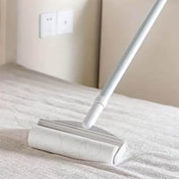 فرشاة تنظيف السجاد من الشعر، بكرة اسطوانية لاصقة ت...