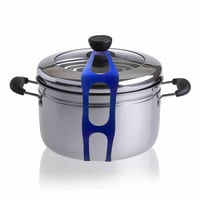 حزام سيليكون مرن 3 قطع لتأمين أغطية قدور الطبخ عند...