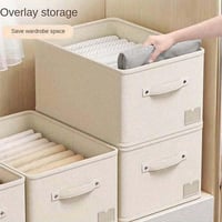 منظمات دولاب الملابس 1 قطعه قابل للطي، منظم ملابس...