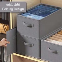 صندوق قماش للتخزين داخل الدولاب متوفر مقاسين XL /...