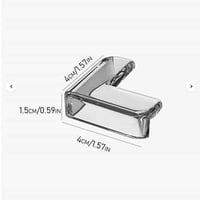 واقيات زوايا الطاولات سيليكون شفاف 4 قطع لحماية ال...