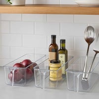 منظم تخزين اكريلك للمنزل والمطبخ