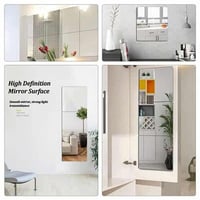 مرايا لاصقه جدارية بأحجام وأنواع متعددة للمداخل وا...