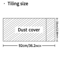 غطاء ميكرويف قماش للحماية من الغبار والأتربة مما ي...