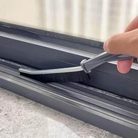 فرشاة تنظيف الاماكن الضيقة، لتنظيف مجرى النوافذ وا...