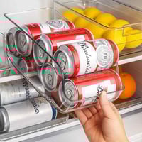 منظمات ثلاجه اكريليك 1 قطعه حجم عملي لترتيب علب ال...