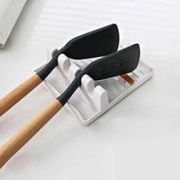 حامل غطاء القدر وملعقة الطبخ من ادوات المطبخ المهم...