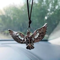 اكسسوارات سيارات داخلية تعليقة معدنية شكل نسر برون...