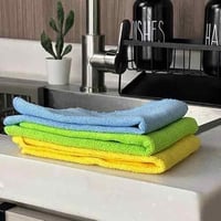 مناشف المطبخ ملونة و ناعمه 3 قطع مقاس 40سم لتمسيح...