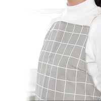 مريلة مطبخ قماش كاروهات لحماية الملابس من الضرر وا...