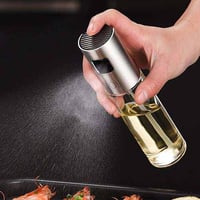 قارورة بخاخ زيت للطبخ زجاج من أدوات المطبخ الضروري...