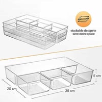 منظم اكريليك للمكياج والاكسسوار والأشياء الصغيرة 4...