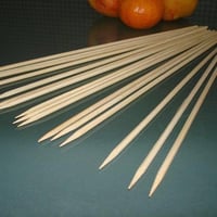 أعواد خشب للشوي عدد 130 حبة لتحضير المأكولات المشو...