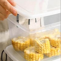 حافظة طعام كبيرة بلاستيك لتخزين وحفظ المأكولات الم...