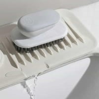 قاعدة سيليكون للمغسلة لتنظيم الصابون والاسفنج والح...