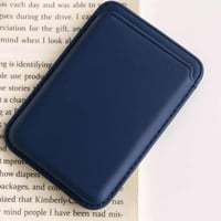 محفظة بطاقات للجوال لاصقة جلد فاخر وتصميم أنيق