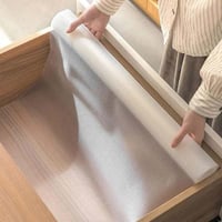 مفارش ادراج ورفوف بلاستيك شفاف مقاوم للماء والرطوب...