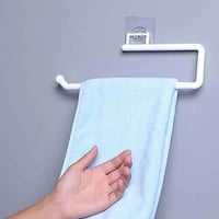 حامل مناديل المطبخ رول كبير لاصق يتم تركيبة أسفل ا...