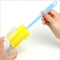 فرشاة تنظيف اسفنجية للمواعين قطعتين لتنظيف الكاسات...