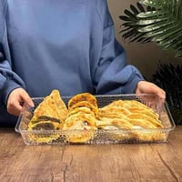 صواني اكريليك شفاف 1 قطعه بتصميم مبتكر وأنيق لتقدي...