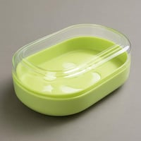 علب صابون مع غطاء شفاف للحفاظ على نظافة الصابون من...