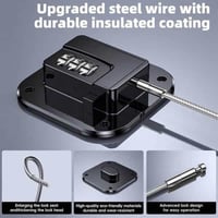 قفل باب ثلاجة حديد رمز أرقام لتأمين الثلاجة والادر...