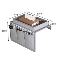 مسند ذراع الكنب منظم تخزين لترتيب ادوات الاستخدام...