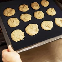 حصيرة شواء غير لاصقة للفرن 3 قطع تحافظ على نظافة ا...