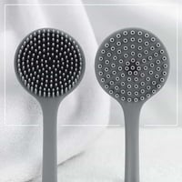 فرشاة استحمام سيليكون طويلة لتنظيف الجسم والظهر مع...