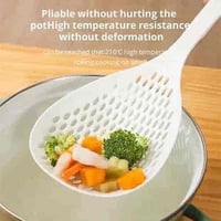 ملعقة صفاية بلاستيك لتصفية السوائل أثناء غرف الطعا...