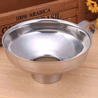 قمع من الفولاذ ألومنيوم فوهة كبيرة لتعبئة العناصر...