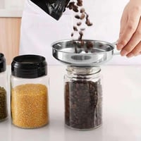 قمع من الفولاذ ألومنيوم فوهة كبيرة لتعبئة العناصر...