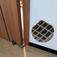 مصد باب سيليكون أرضي لتثبيت ومنع ارتطام الأبواب