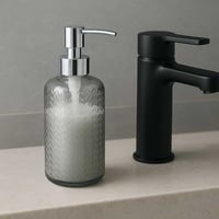 علب صابون سائل زجاج شفاف سهل التعبئة ومناسب للاستخ...