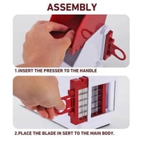 قطاعة بطاطس يدوية اصابع لتحضير البطاطس المقلي بشفر...