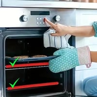 غطاء رف الفرن سيليكون واقي من الحرارة ويمنع إصابات...