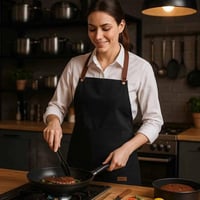 مريلة مطبخ مقاومة للماء مع جيب أمامي عملي بتصميم أ...