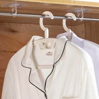 حامل ماسورة ستارة الحمام والمناشف جداري قطعتين عبا...