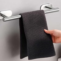 علاقات مناشف الحمام ستيل 1 قطعه 40سم، حامل مناشف ب...