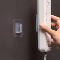 حامل جداري لاصق لتعليق التوصيلة والأدوات المنزلية...