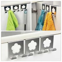 حامل مناشف المطبخ ستيل 3 قطع عبارة عن خطاف تعليق ع...