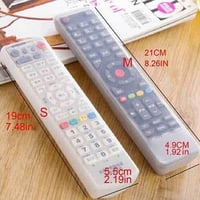 جراب ريموت سيليكون شفاف مرن قابل للتمديد حسب مقاس...