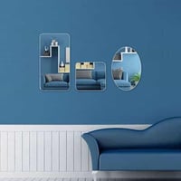 مرايا لاصقه جدارية بأحجام وأنواع متعددة للمداخل وا...