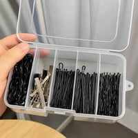 علبة تخزين بلاستيك شفافة مقسمة متعددة الاستخدامات