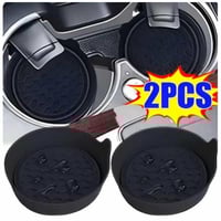 قاعدة حامل اكواب للسيارة سيليكون قطعتين حجم قياسي...